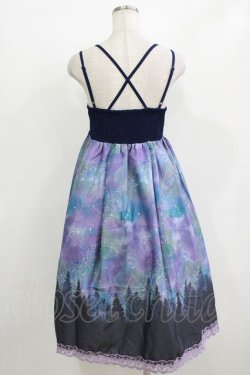 画像3: axes femme POETIQUE / ミルキーウェイキャミワンピース M パープル H-26-01-07-028-AX-OP-NS-ZH