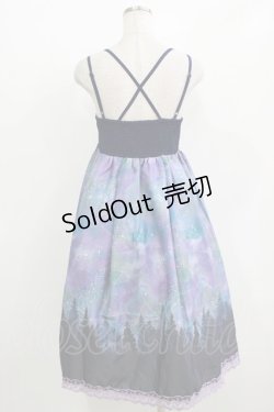 画像3: axes femme POETIQUE / ミルキーウェイキャミワンピース M パープル H-26-01-07-028-AX-OP-NS-ZH