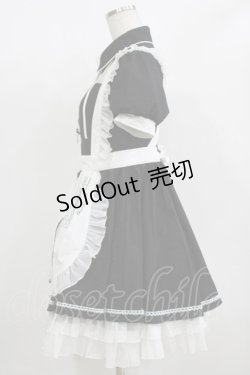 画像2: Your Highness（海外ロリータブランド） / エプロン付きワンピース M ブラック H-26-01-07-030-PU-OP-NS-ZH