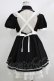 画像3: Your Highness（海外ロリータブランド） / エプロン付きワンピース M ブラック H-26-01-07-030-PU-OP-NS-ZH (3)
