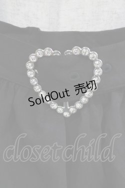 画像4: DearMyLove / ストーンバックルサスフリルスカート 3L ブラック H-26-01-07-031-EL-SK-NS-ZH