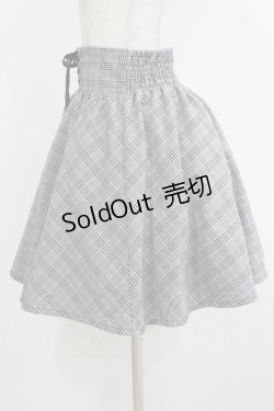 画像2: Ank Rouge / スピンドルチェックスカート M グレー H-26-01-07-033-CA-SK-NS-ZH