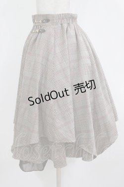 画像2: axes femme / ビット使いサススカート M ブラウン H-26-01-07-034-AX-SK-NS-ZH