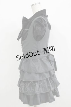 画像2: NoGenki / ブラウス+スカート L ブラック/グレー H-26-01-07-035-PU-OP-NS-ZH