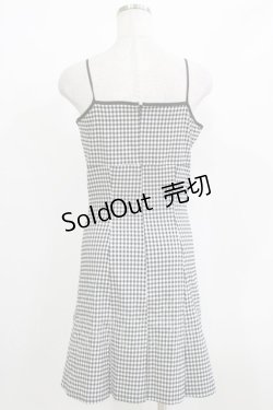 画像5: michellMacaron / ショートボレロアンサンブルギンガムワンピ Free ブラック H-26-01-07-036-GO-OP-NS-ZH