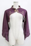 metamorphose / 無地着物袖ボレロ Free パープル H-26-01-07-038-ME-TO-NS-ZH