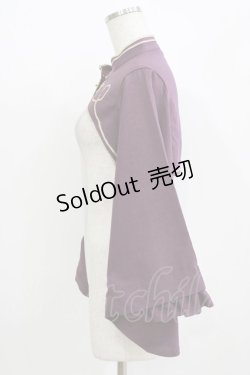 画像2: metamorphose / 無地着物袖ボレロ Free パープル H-26-01-07-038-ME-TO-NS-ZH
