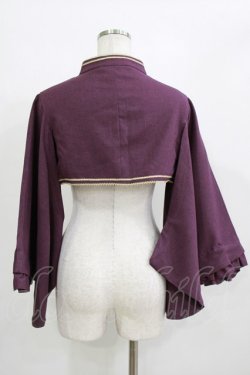 画像3: metamorphose / 無地着物袖ボレロ Free パープル H-26-01-07-038-ME-TO-NS-ZH