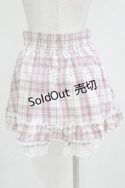 画像6: Princess Melody / チェック肩開きセットアップ Free ピンク H-26-01-07-040-EL-OP-NS-ZH