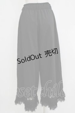 画像3: Honey Cinnamon / ワイドパンツ Free ブラック H-26-01-07-043-LO-PA-NS-ZH