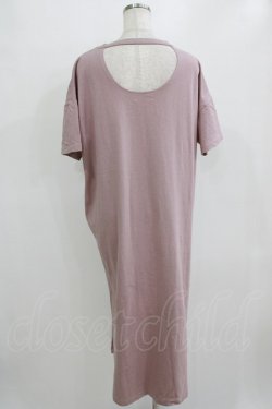 画像3: EATME / サイドスリットTワンピース Free ピンク H-26-01-07-044-LO-OP-NS-ZH