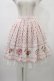 画像1: Innocent World / ローズガーデンスカート Free ピンク H-26-01-07-1032-IW-SK-NS-ZH (1)