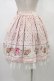 画像2: Innocent World / ローズガーデンスカート Free ピンク H-26-01-07-1032-IW-SK-NS-ZH (2)