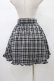 画像2: NOEMIE / ハートベルト付スピンドルスカート S ブラックチェック H-26-01-07-1033-LO-SK-NS-ZH (2)