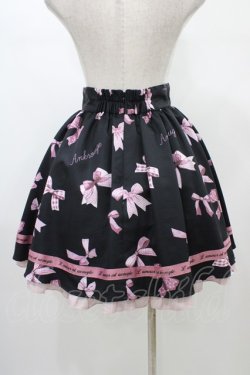 画像2: Ank Rouge / Favorite Ribbonフレアーギャザースカート M ブラック H-26-01-07-1035-CA-SK-NS-ZH