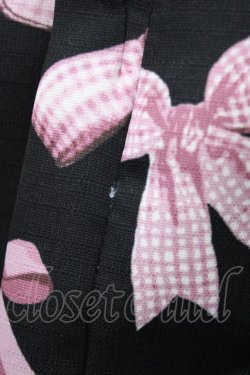 画像3: Ank Rouge / Favorite Ribbonフレアーギャザースカート M ブラック H-26-01-07-1035-CA-SK-NS-ZH