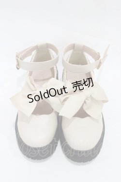 画像1: axes femme POETIQUE / 厚底シューズ L ベージュ H-26-01-07-1003-AX-SH-NS-ZH