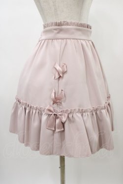 画像3: Ank Rouge / サイドリボンギャザーヘムスカート M ピンク H-26-01-07-1037-CA-SK-NS-ZH