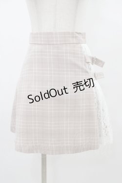 画像1: Ank Rouge / プリーツ切替スカート M ピンク H-26-01-07-1038-CA-SK-NS-ZH