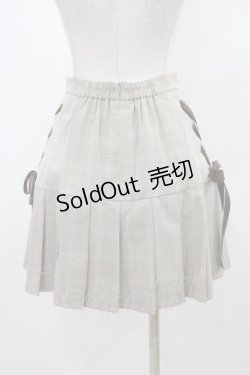 画像2: Ank Rouge / サイドスピンドルプリーツスカート M ベージュ H-26-01-07-1039-CA-SK-NS-ZH