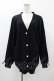 画像1: MA*RS / ロングニットカーディガン Free ブラック H-26-01-07-1041-EL-TO-NS-ZH (1)