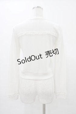 画像2: LIZ LISA / 襟ファーニットカーディガン Free オフ H-26-01-07-1051-LO-TO-NS-ZH