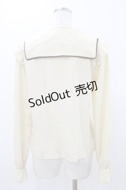 画像2: axes femme POETIQUE / ドリーミーメルヘン柄刺繍ブラウス/Disney M 生成り H-26-01-07-1053-AX-BL-NS-ZH