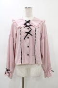 DearMyLove / 3つリボンセーラーブラウス M ピンク H-26-01-07-1055-EL-BL-NS-ZH