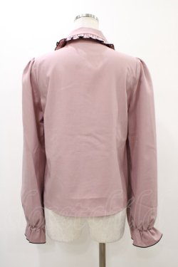 画像2: DearMyLove / リボンブラウス M ピンク H-26-01-07-1056-EL-BL-NS-ZH