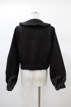 画像2: Ank Rouge / フリルリボンジャケット M ブラック H-26-01-07-1061-CA-JA-NS-ZH