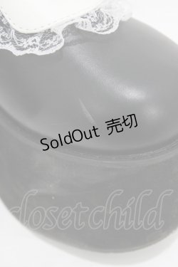 画像4: DearMyLove / ハートビジューレースアップショートブーツ 24.5cm ブラック H-26-01-07-1004-EL-SH-NS-ZH