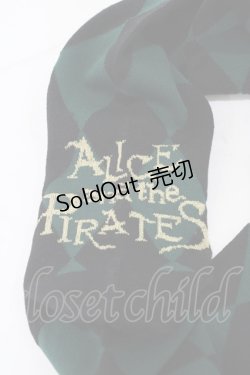 画像2: ALICE and the PIRATES / A/Pダイヤ柄オーバーニーソックス  グリーン H-26-01-07-1009-PA-ZA-NS-ZH