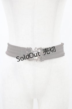 画像1: axes femme / 懐中時計×うさぎゴムベルト  ブラウン H-26-01-07-1011-AX-ZA-NS-ZH