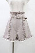 NOEMIE / フリル使いショートパンツ S ピンク H-26-01-07-1013-LO-PA-NS-ZH