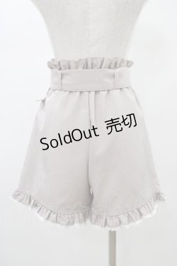 画像2: NOEMIE / フリル使いショートパンツ S ピンク H-26-01-07-1013-LO-PA-NS-ZH