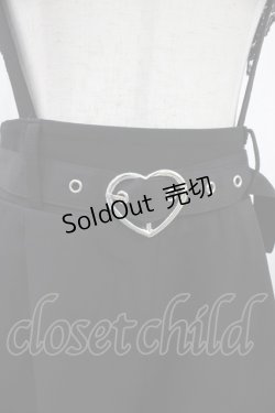 画像4: MA*RS / ハートバックルショートパンツ Free ブラック H-26-01-07-1014-EL-PA-NS-ZH