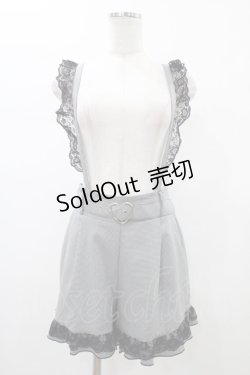 画像1: MA*RS / ハートバックルショートパンツ Free ブラックチェック H-26-01-07-1015-EL-PA-NS-ZH