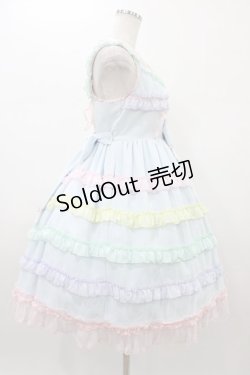 画像3: Angelic Pretty / しゃぼん玉ジャンパースカート Free サックス H-26-01-07-1017-AP-OP-NS-ZH