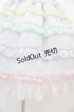 画像5: Angelic Pretty / しゃぼん玉ジャンパースカート Free サックス H-26-01-07-1017-AP-OP-NS-ZH