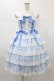 画像1: BABY,THE STARS SHINE BRIGHT / Romantic Dream Roseジャンパースカート Free サックス H-26-01-07-1018-BA-OP-NS-ZH (1)