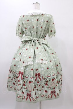 画像2: axes femme kawaii / ベリーフィールズワンピース M グリーン H-26-01-07-1023-AX-OP-NS-ZH