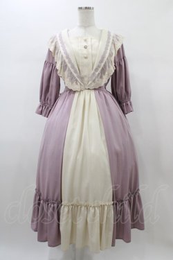 画像1: axes femme kawaii / マリアンヌワンピース M ラベンダー H-26-01-07-1024-AX-OP-NS-ZH