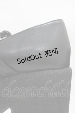 画像4: Ank Rouge / ポンポン&ハートきらきらシューズ LL ブラック H-26-01-07-1002-CA-SH-NS-ZH