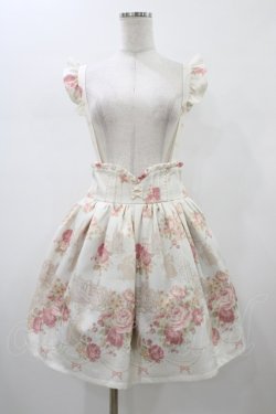 画像1: LIZ LISA / 花柄サスペンダー付きスカート Free オフ H-26-01-07-1030-LO-SK-NS-ZH