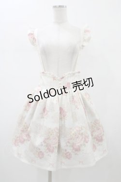 画像1: LIZ LISA / 花柄サスペンダー付きスカート Free オフ H-26-01-07-1030-LO-SK-NS-ZH