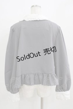 画像3: Cherirulu Chocola / MYリボンマルエリブラウス 4L グレー H-26-01-07-048-GO-BL-NS-ZH