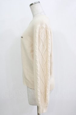 画像2: Honey Cinnamon / TEDDYアップリケニット Free アイボリー H-26-01-07-059-LO-TO-NS-ZH