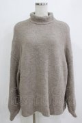 EATME / タートルニットTOP Free ベージュ H-26-01-07-060-LO-TO-NS-ZH
