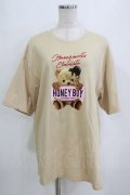 Honey Cinnamon / シナモンTEDDY Tee Free ベージュ H-26-01-07-064-LO-TS-NS-ZH