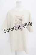 Honey Cinnamon / シナモンTEDDY Tee Free ベージュ H-26-01-07-064-LO-TS-NS-ZH